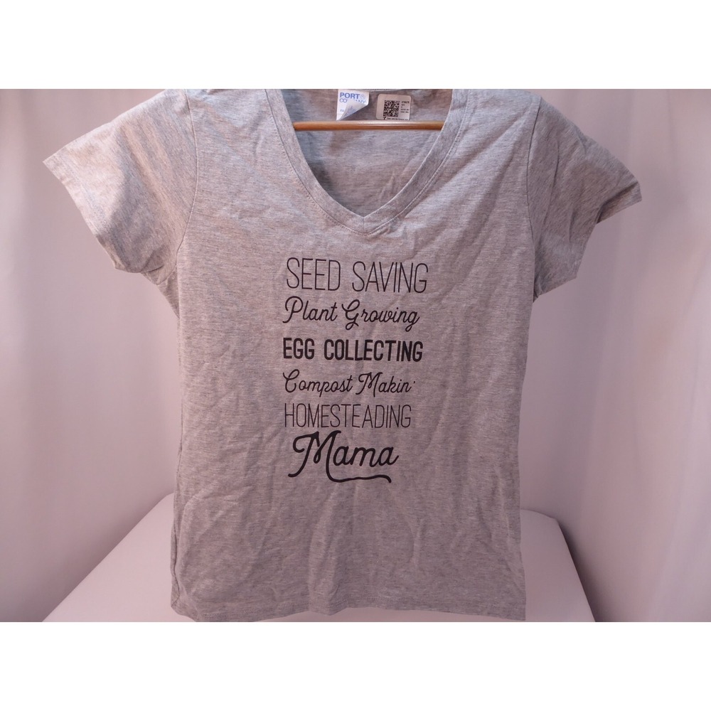 Women's Homesteading Seed Saving Mama Shirt Small